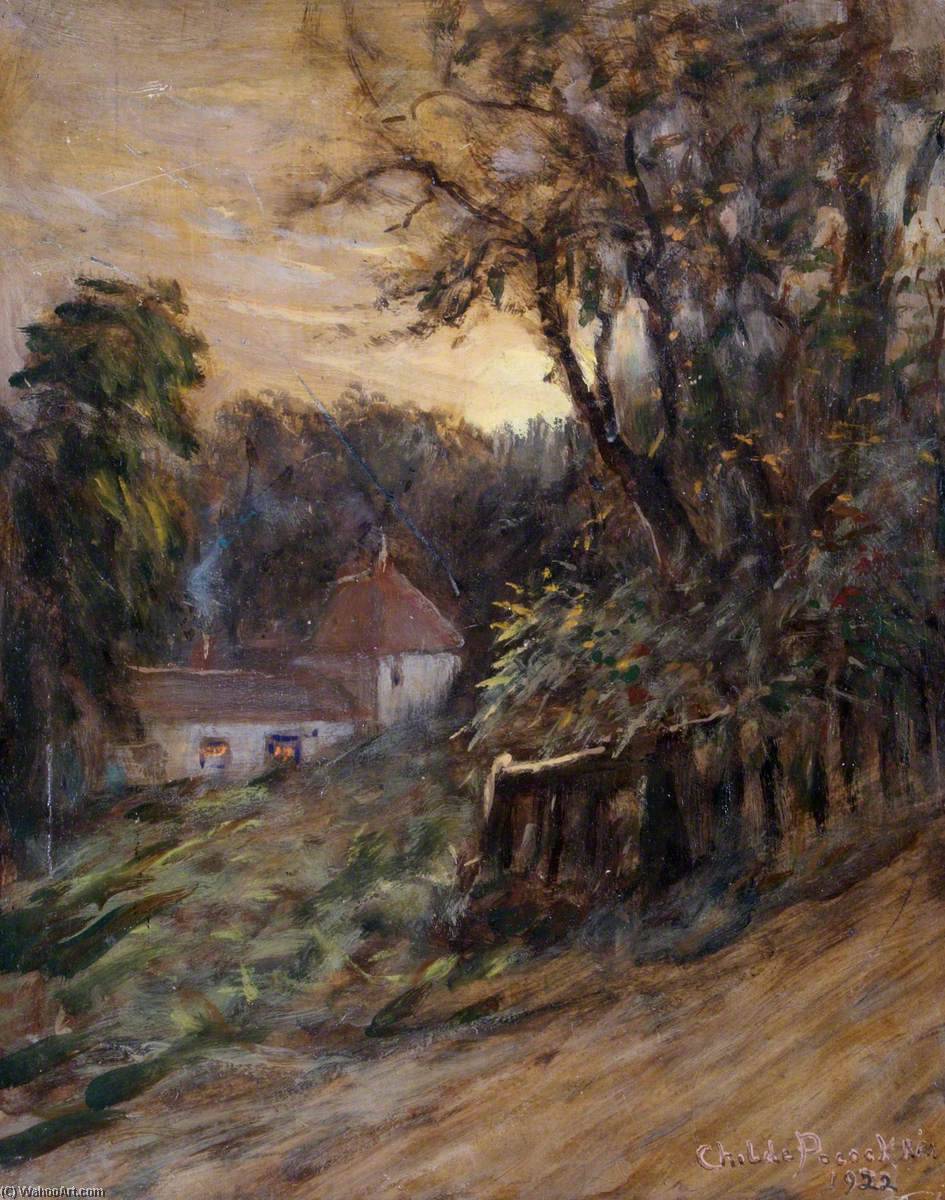 Eventide, Old Forge At Mill Hill — Henry Childe Pocock