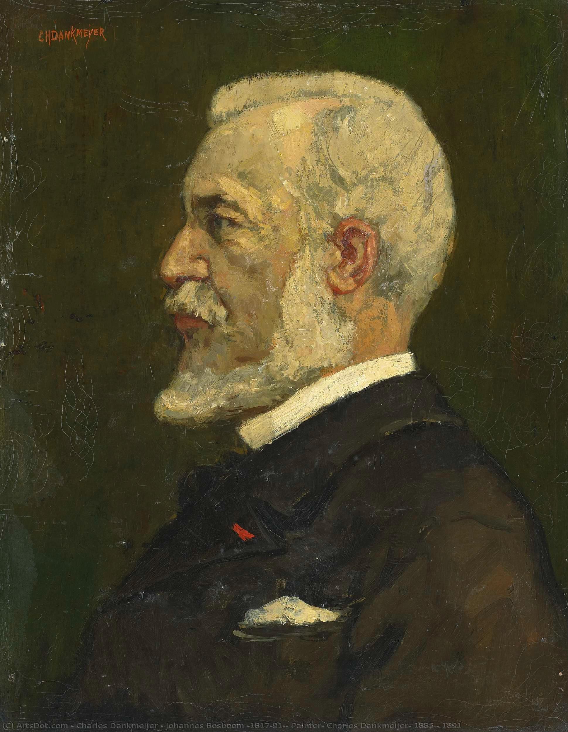 Johannes Bosboom (1817-91), Painter, Charles Dankmeijer, 1885 - 1891 — Charles Dankmeijer