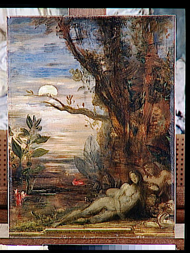 La Vie De L'humanité L'age D'or, Adam Le Soir. Le Sommeil — Gustave Moreau