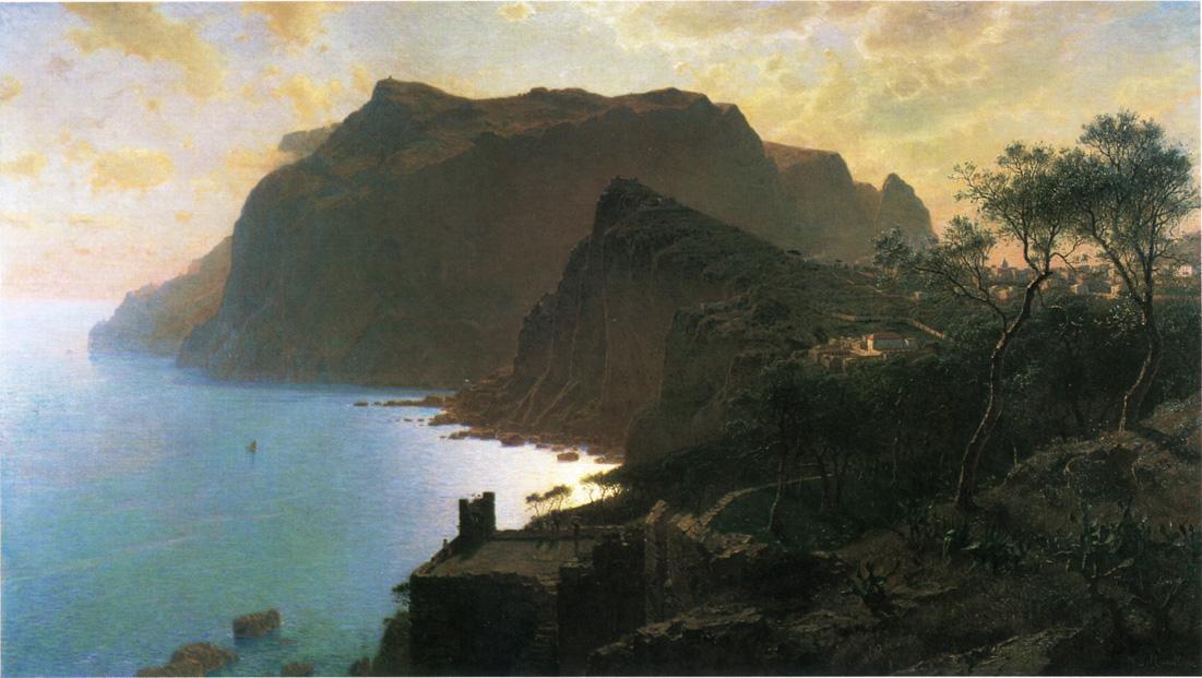 The Sea From Capri — William Stanley Haseltine