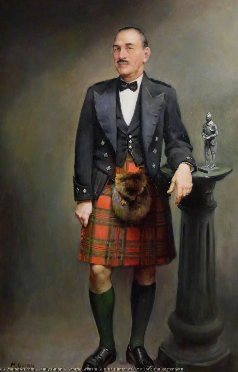 George Graham Guthrie Hunter Of New York And Restenneth — Molly Guion
