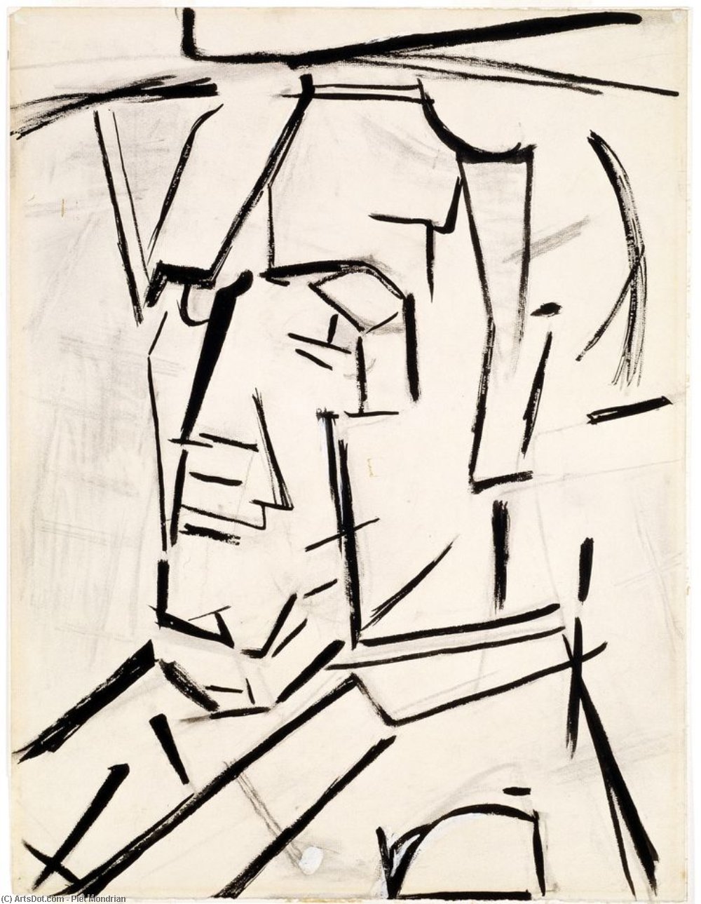 Self-portrait 1 — Piet Mondrian