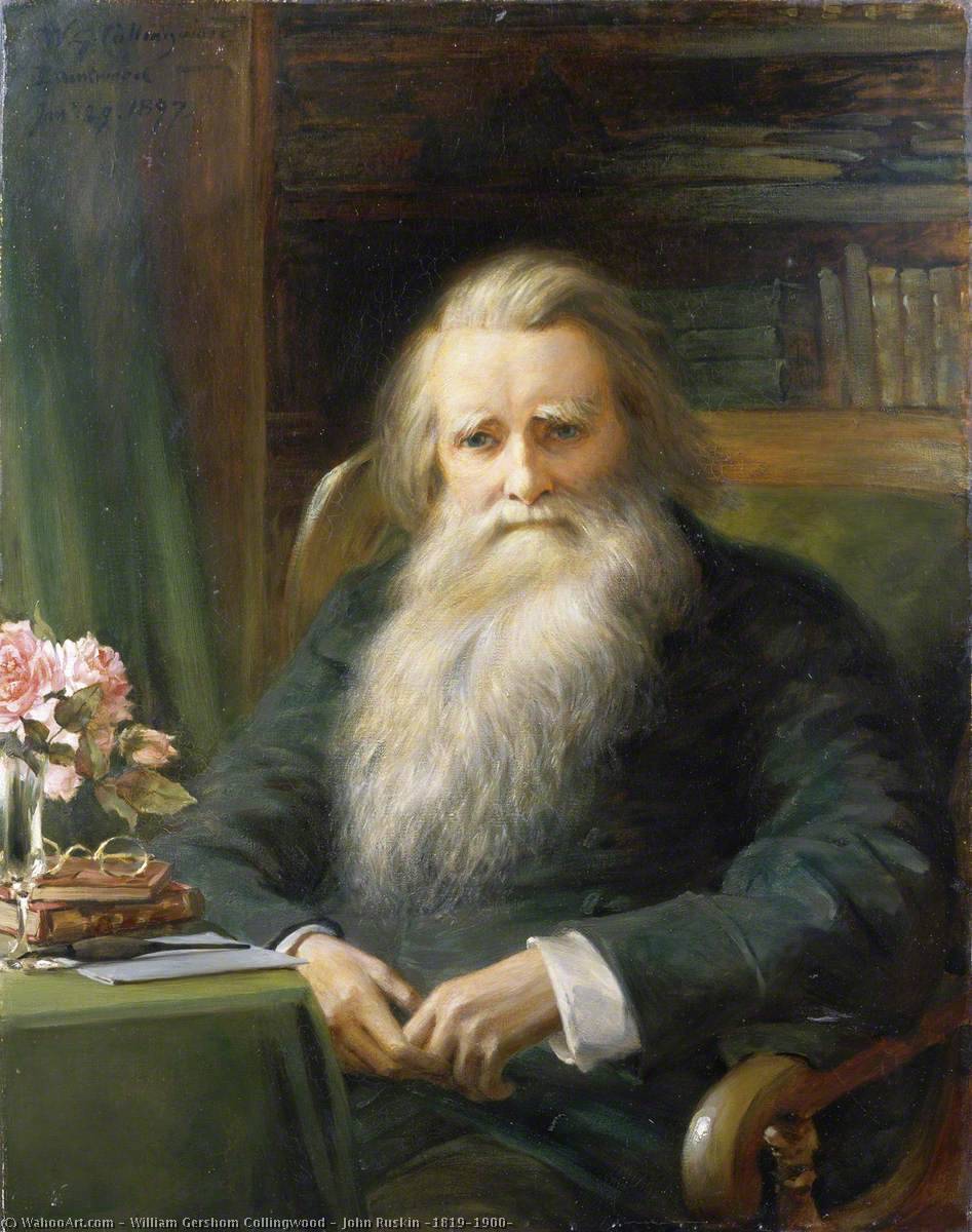 John Ruskin (1819–1900) — William Gershom Collingwood