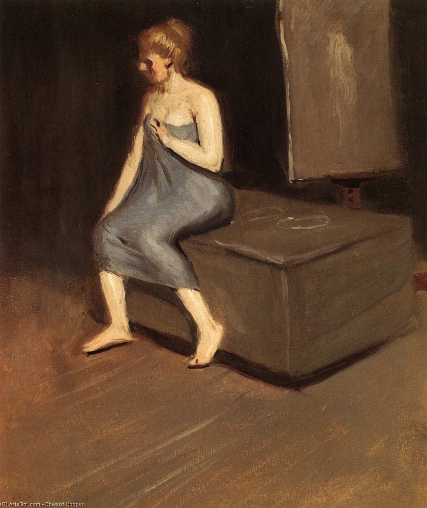 Model Sitting — エドワード・ホッパー