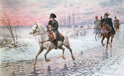 Napoleon On The Retreat From Moscow — Jan Van Chelminski