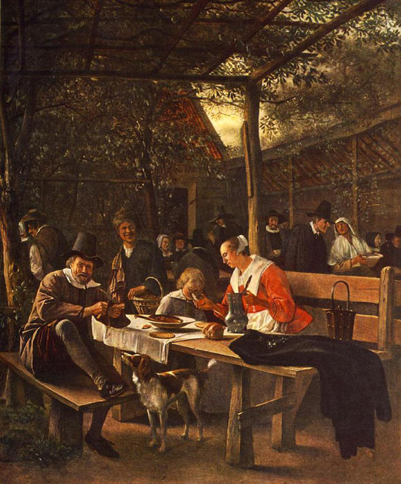 The Picnic — Jan Havickszoon Steen