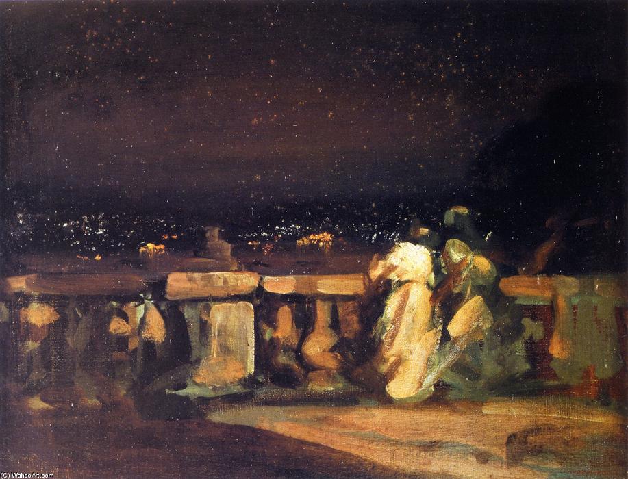 Watching The Fireworks, St. Cloud (also Known As On The Terrace) — Charles Edward Conder