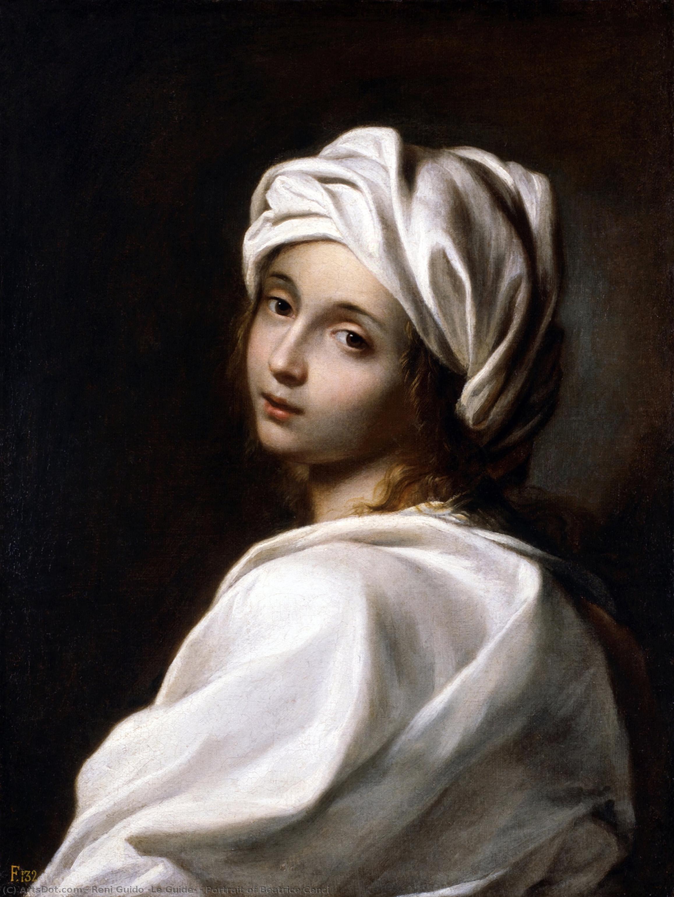 Portrait Of Beatrice Cenci — Reni Guido (le Guide)