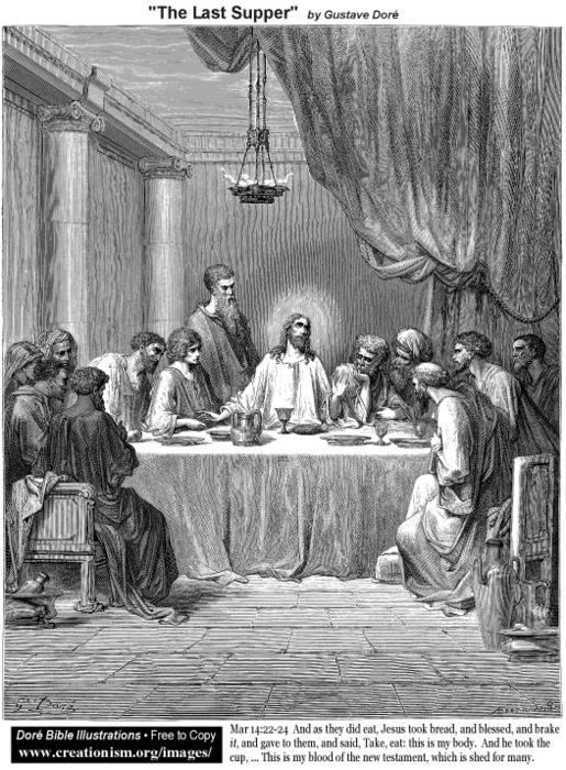 The Last Supper — Paul Gustave Doré