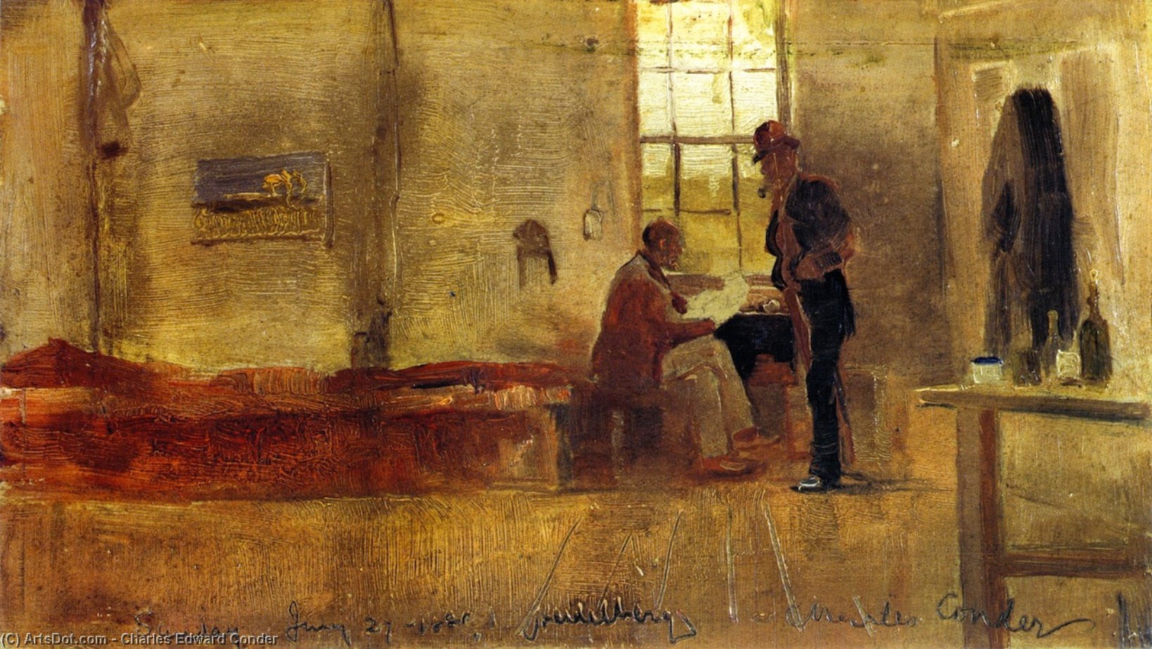 Impressionists' Camp — Charles Edward Conder