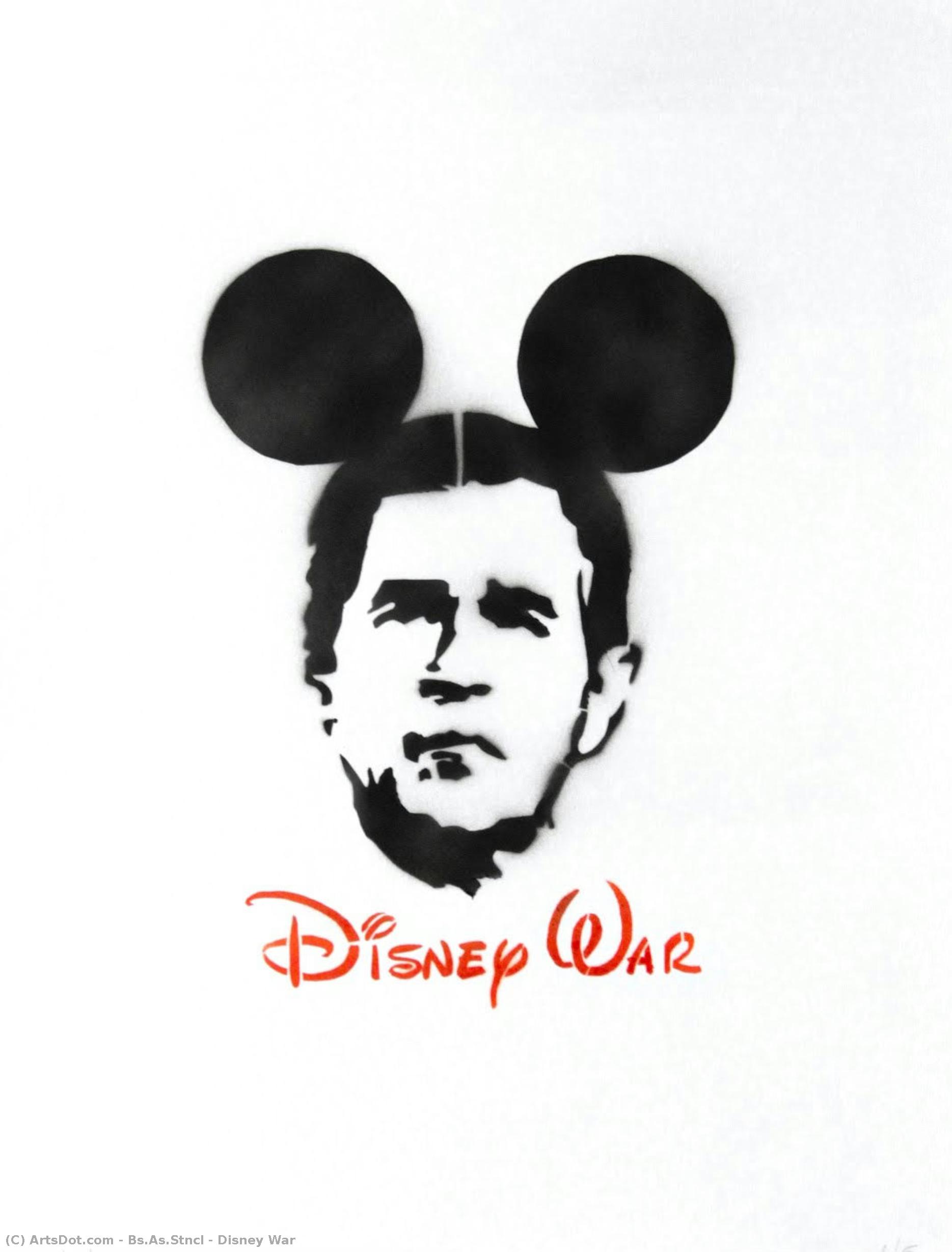 Disney War — Bs.as.stncl