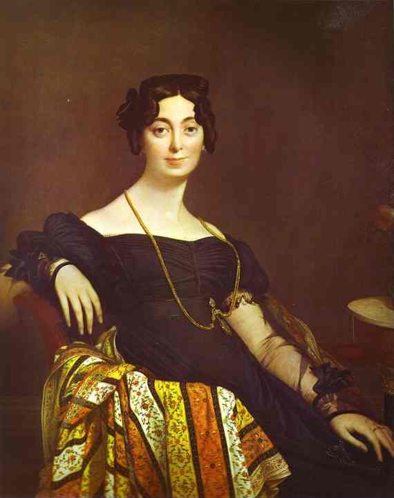 Portrait Of Madame Leblanc — Jean-auguste-dominique Ingres