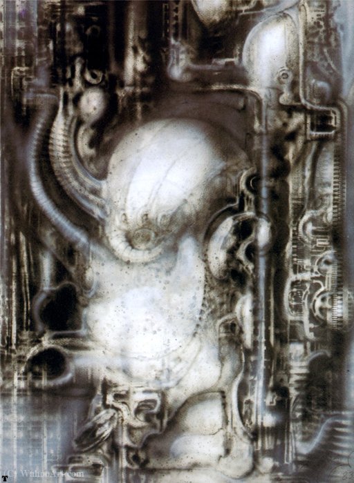 Hr Giger Biomechanicallandscape - (014) — H.r. Giger