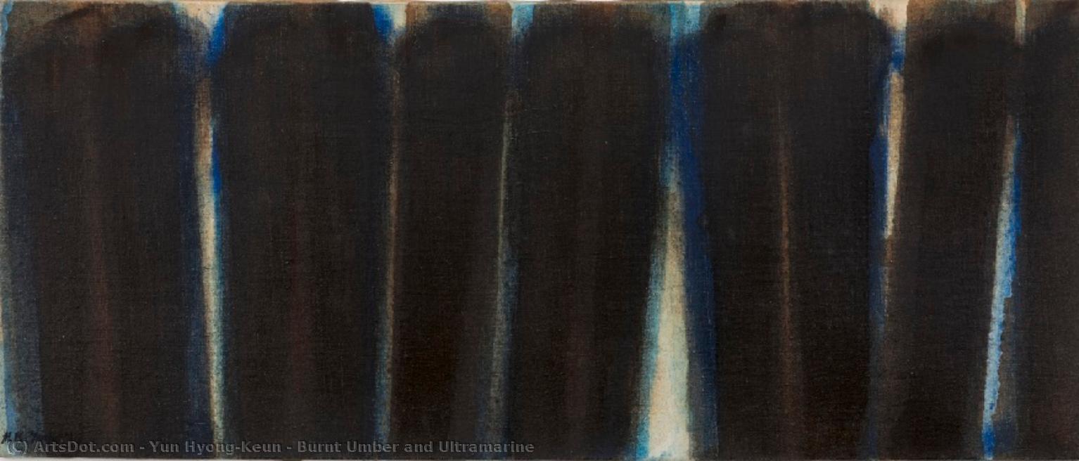 Burnt Umber And Ultramarine — Yun Hyong–keun