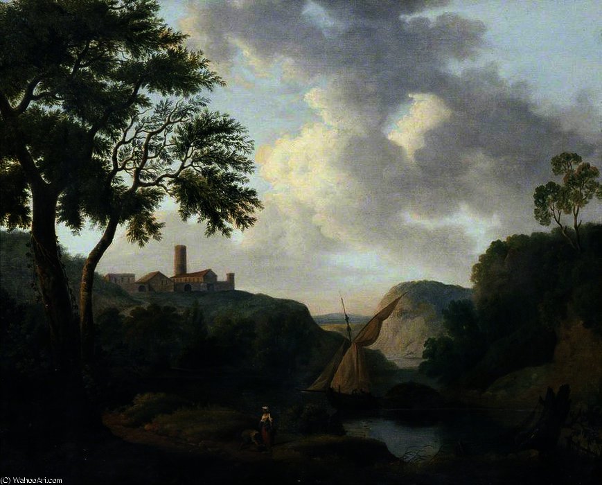 Landscape With A River — Ričard Vilson