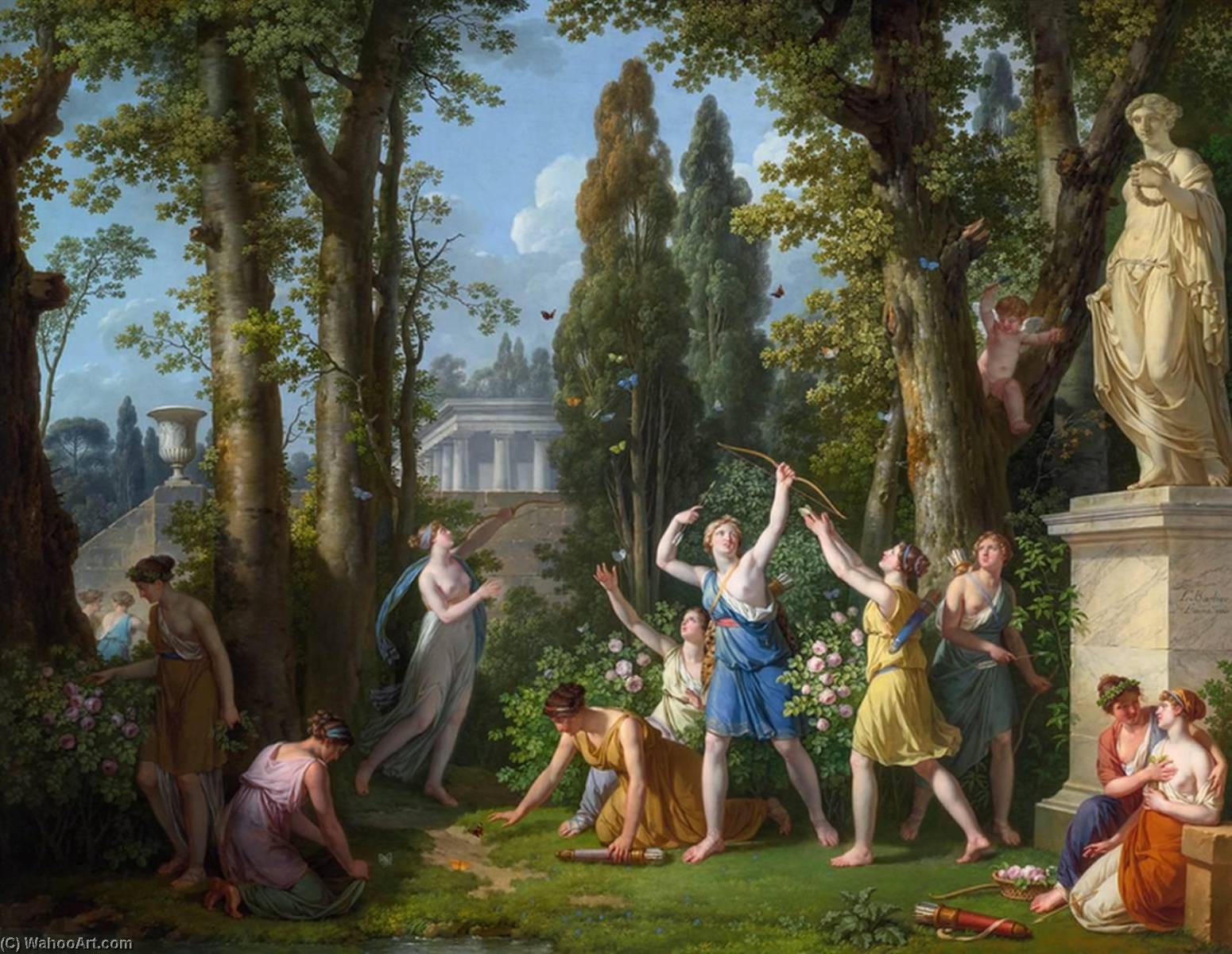 Chasing Butterflies — Jean Jacques François Lebarbier