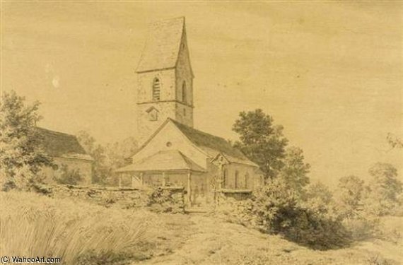 Landscape With Church — Роберт Цунд