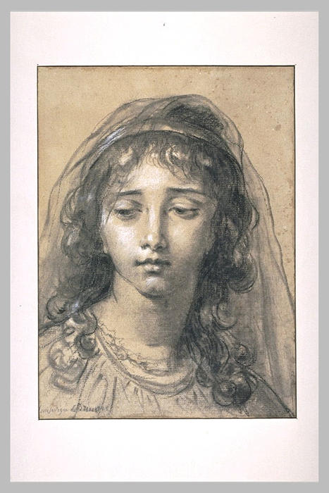 Head Of A Girl — Louise Élisabeth Vigée Le Brun