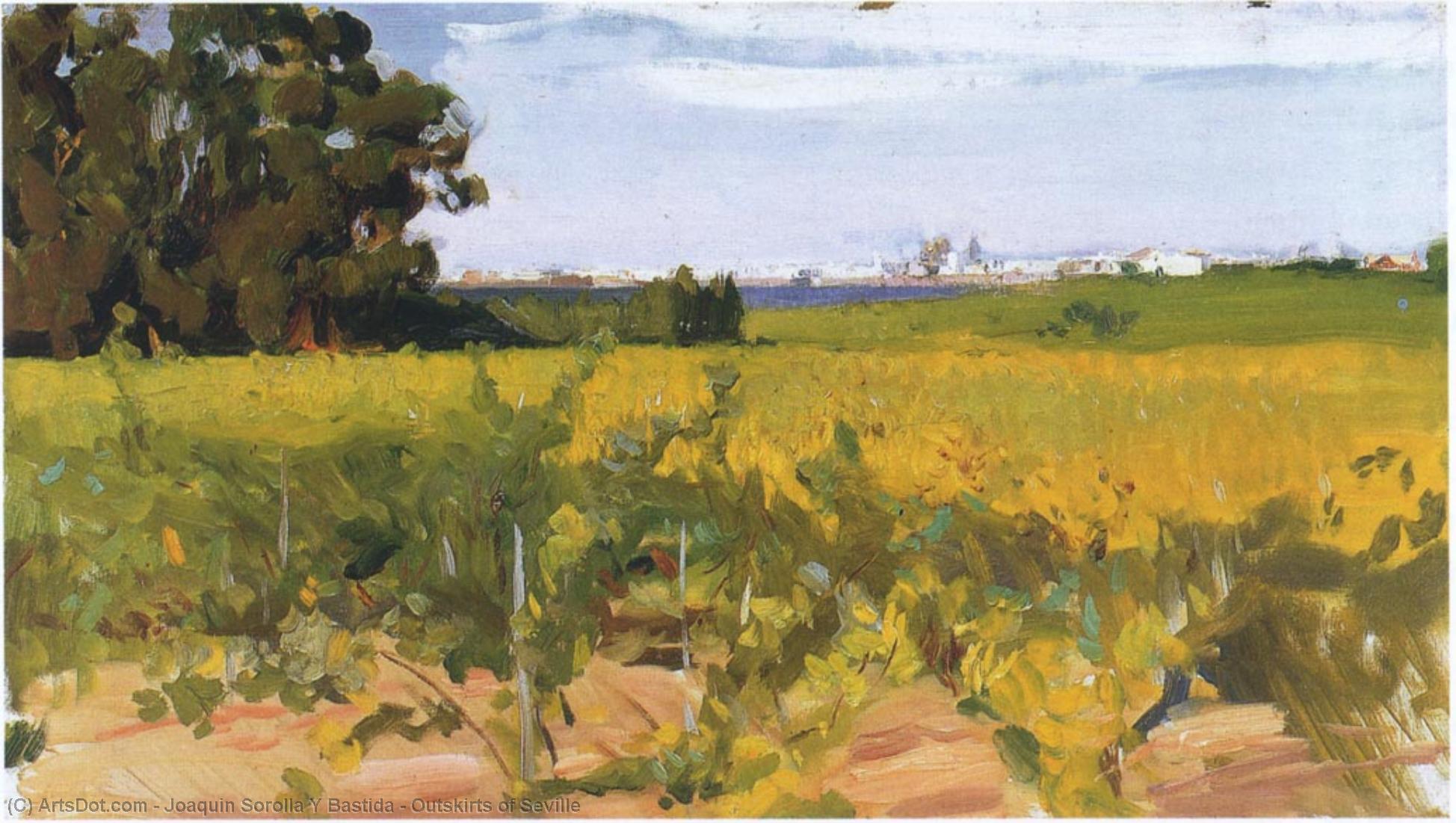 Outskirts Of Seville — Joaquín Sorolla Y Bastida