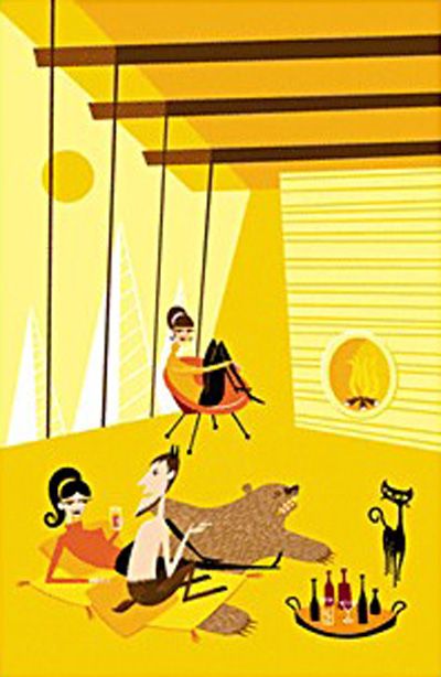 The Mellow Bachannal — Josh Agle