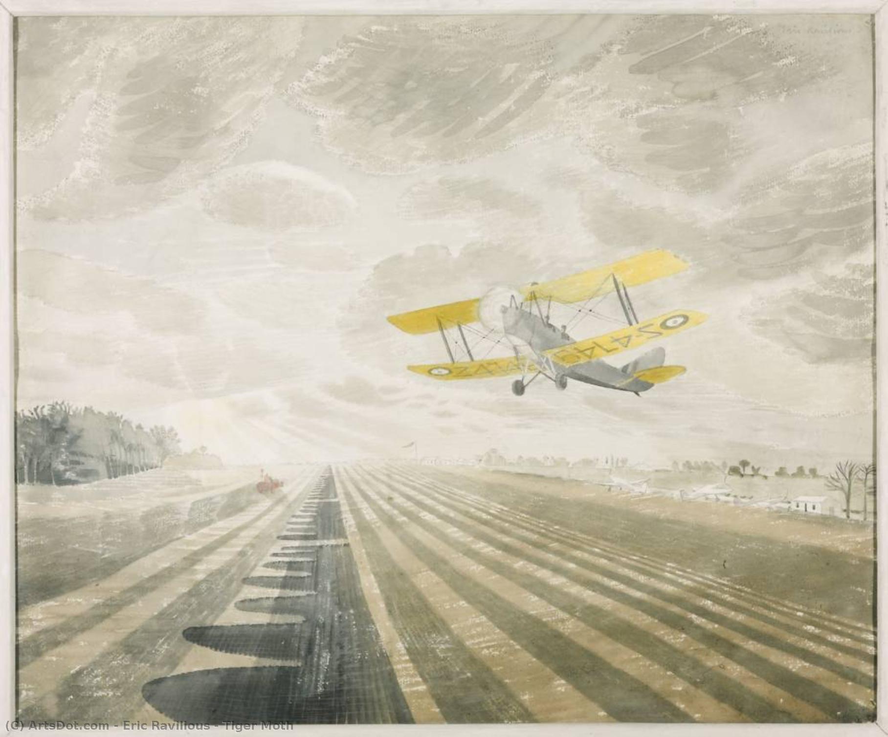 Tiger Moth — Eric William Ravilious