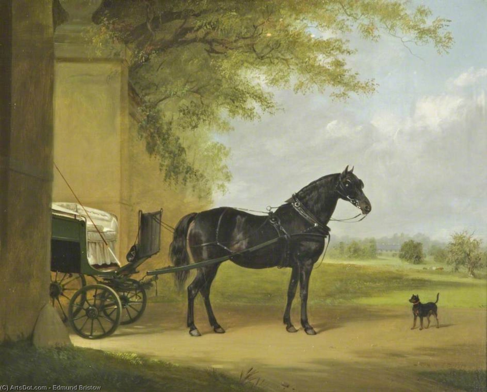 Lady Katherine Molyneux's Pony Carriage — Edmund Bristow