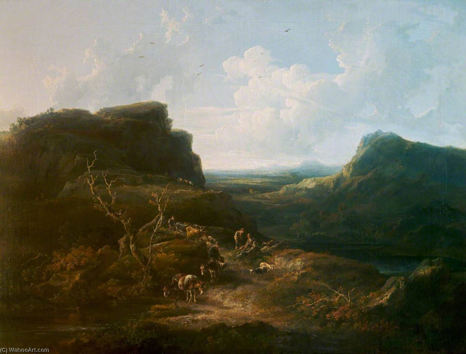 Mountainous Landscape — Samuel Williamson