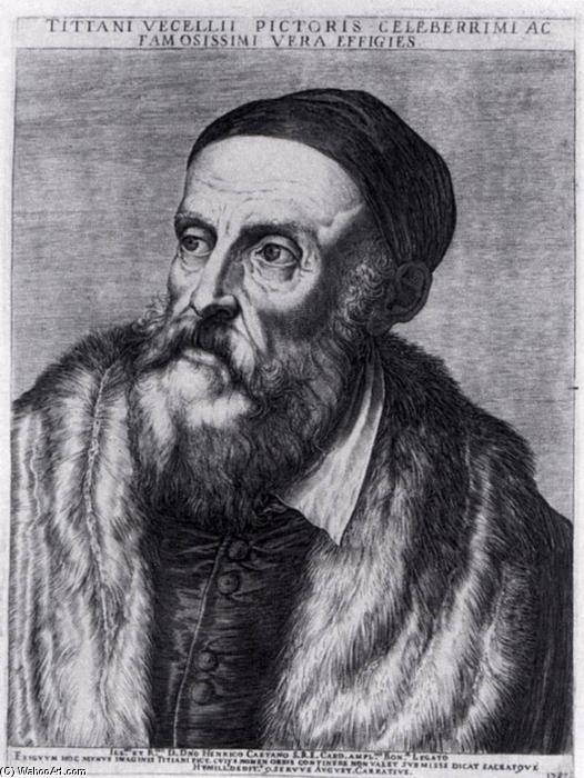 Titian — Агостино Карраччи