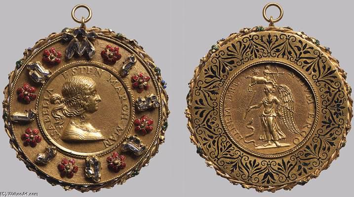 Portrait Medal Of Isabella D'este — Giovanni Cristoforo Romano
