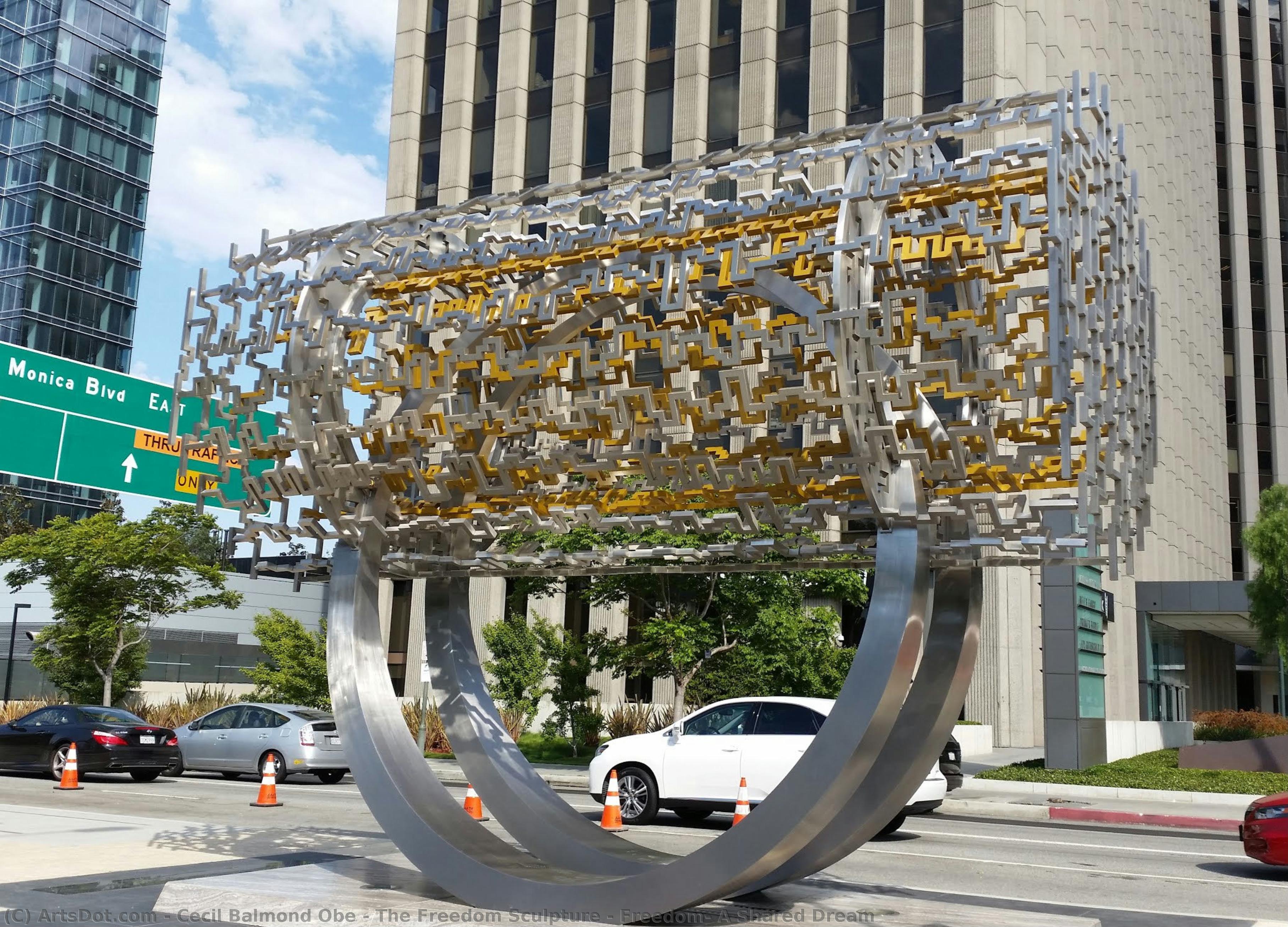 The Freedom Sculpture - Freedom: A Shared Dream — Cecil Balmond Obe