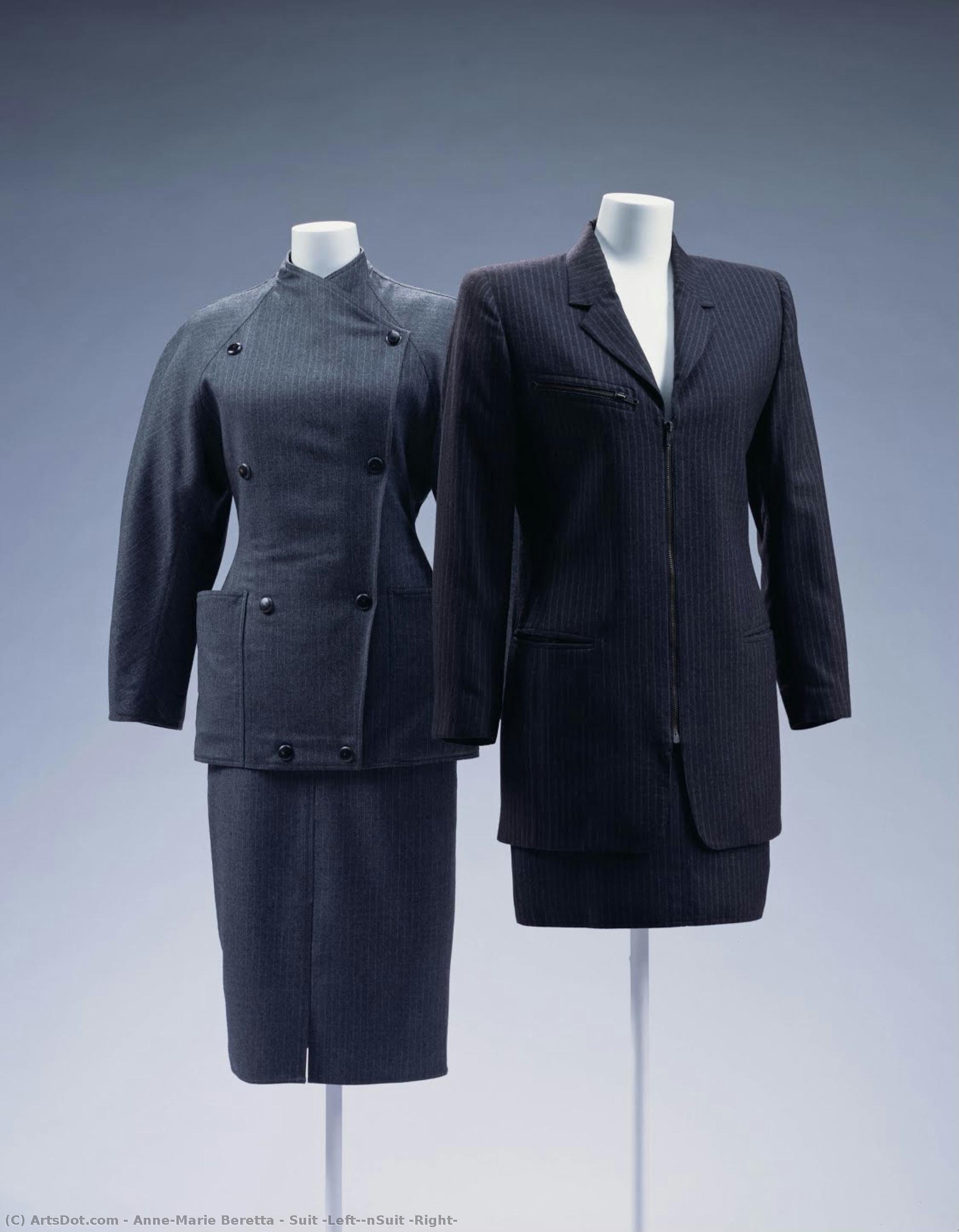 Suit [left]\nsuit [right] — Anne-marie Beretta