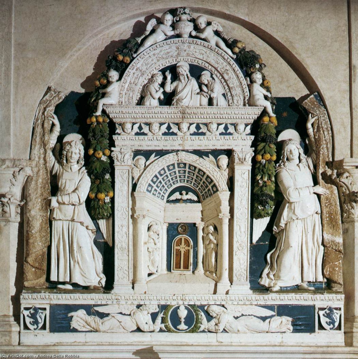 Altar Of The Sacrament — Andrea Della Robbia