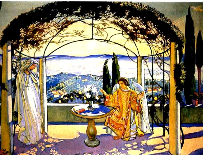 Annonciation A Fiesole — Denis Maurice