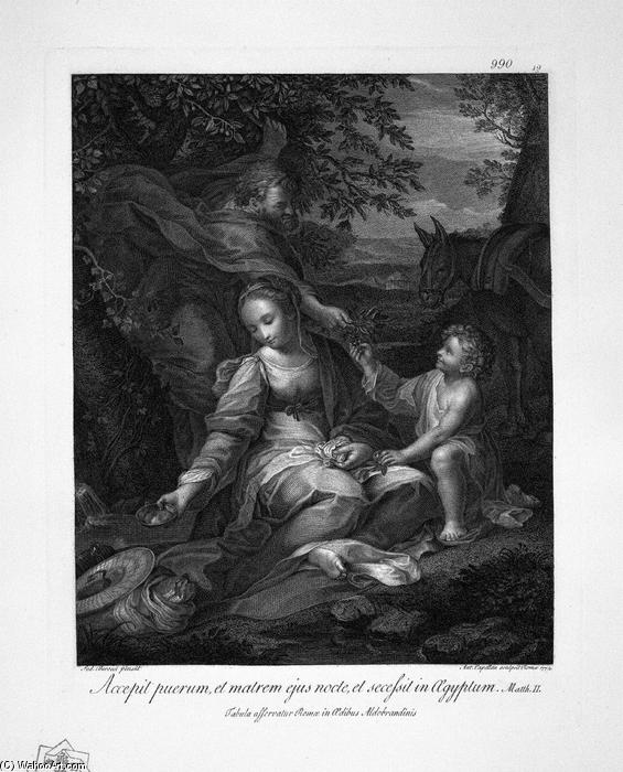 Jesus Praying On The Mount Of Olives — Giovanni Battista Piranesi