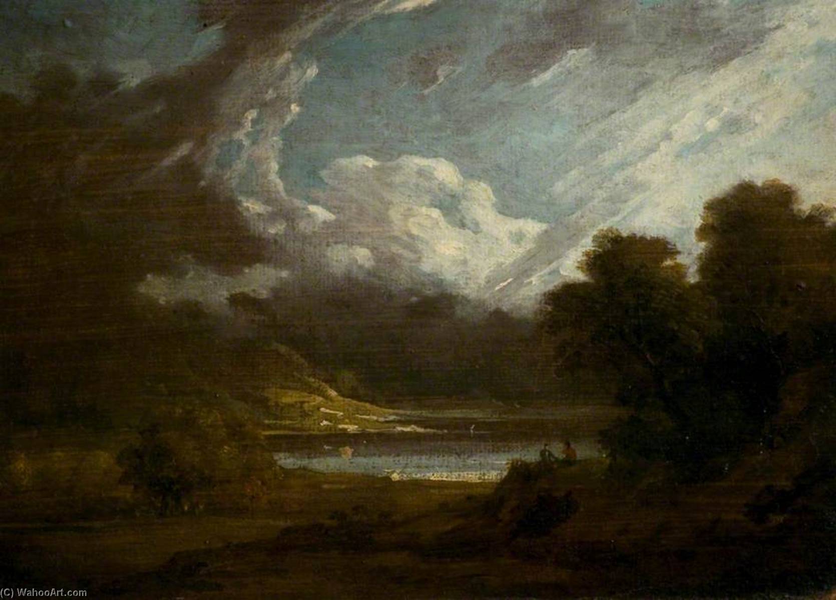 Derwentwater, Cumberland — George Howland Beaumont