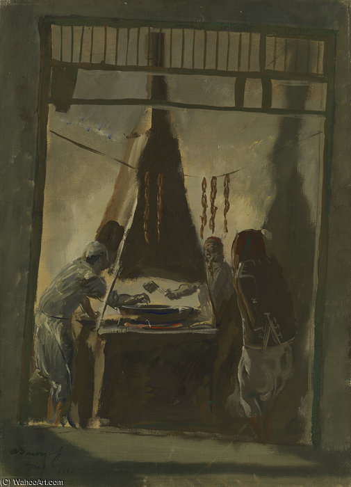 Merguez Seller In Tunis — Alexander Evgenievich Yakovlev