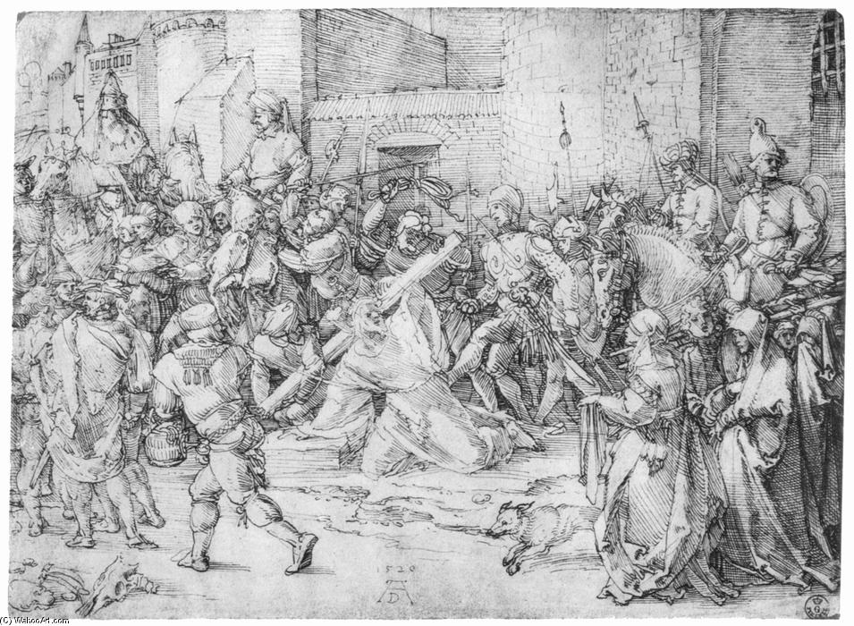 Das Kreuz Christi Mit Der Heiligen Veronika — Albrecht Dürer