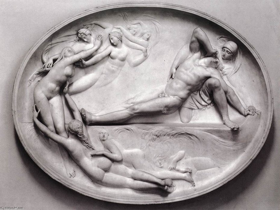 Thetis Rising From The Sea — Thomas Banks