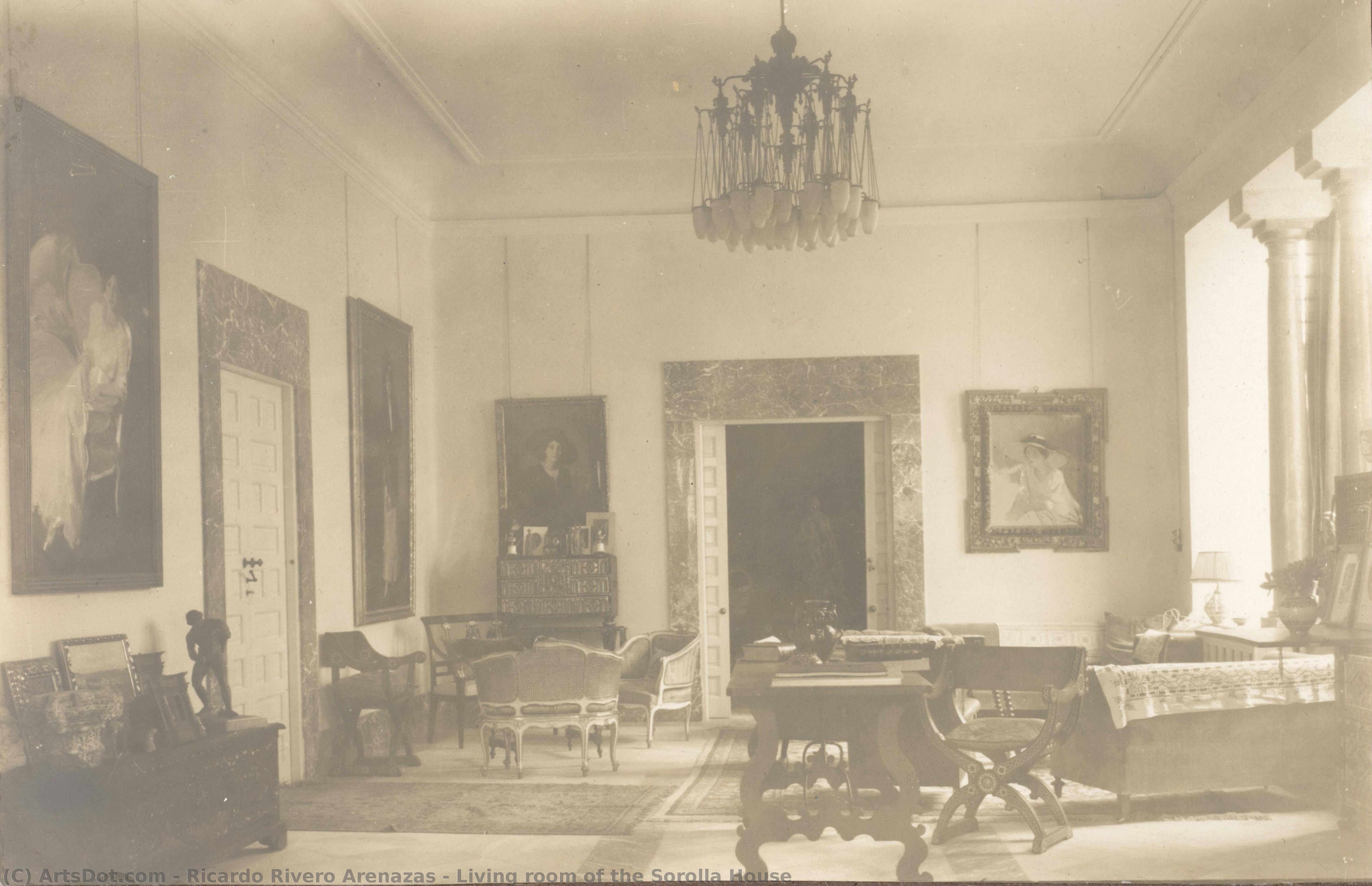 Living Room Of The Sorolla House — Ricardo Rivero Arenazas
