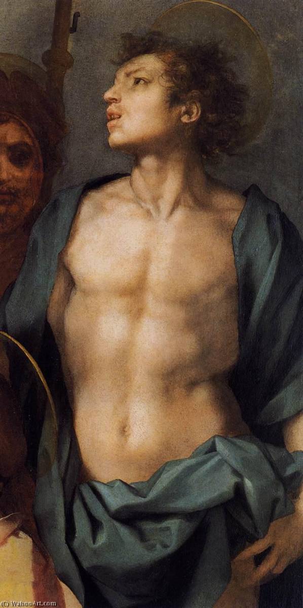 Virgin And Child In Glory With Six Saints (detail) — Andrea Del Sarto
