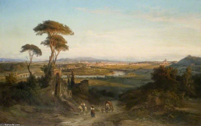 A Distant View Of Rome — George Edwards Haring