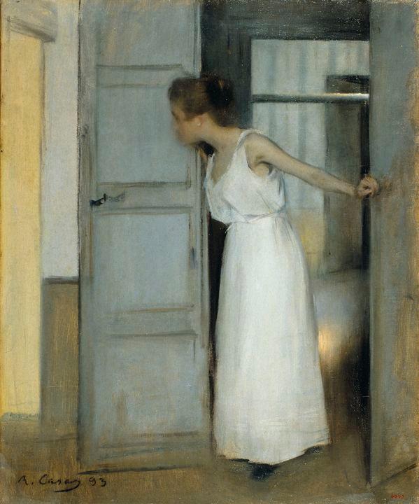 Estudio De Verano O Primero Pasarás Sobre Mi Cadáver — Ramon Casas I Carbó