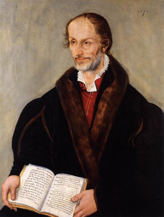 Portrait Of Philipp Melanchthon — Lucas Cranach The Younger