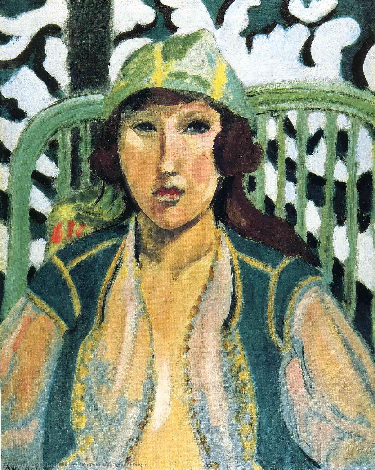 Woman With Oriental Dress — Henri Matisse