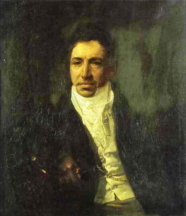 Portrait Of The Secretary Of State Piotr Kikin — Karl Brjullow