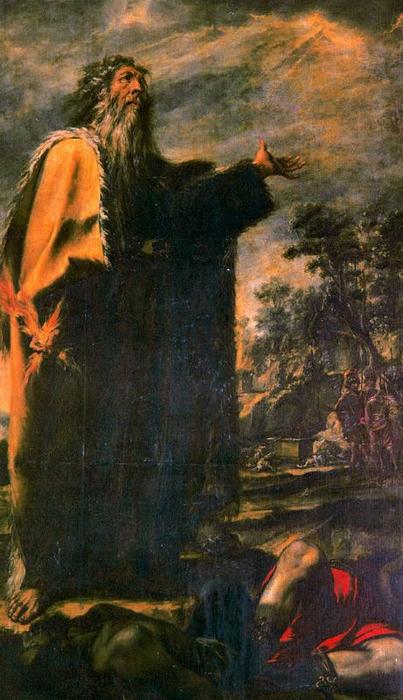 Elías Y Los Profetas De Baal — Juan De Valdés Leal