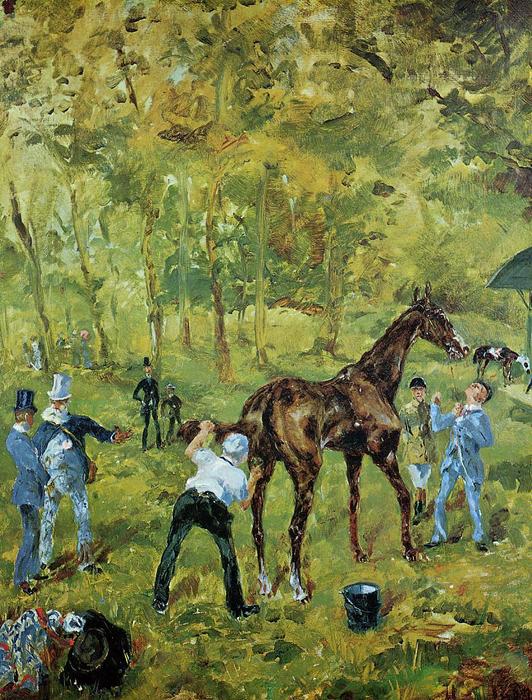 Souvenir Of Auteuil — Enri Tuluz Lotrek