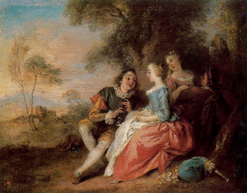 Recital Of Flauta — Jean-baptiste Pater