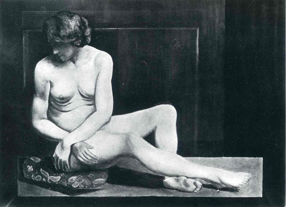 Sitting Nude — Moïse Kisling