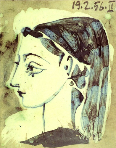 Profile Of Jacqueline — Pablo Picasso